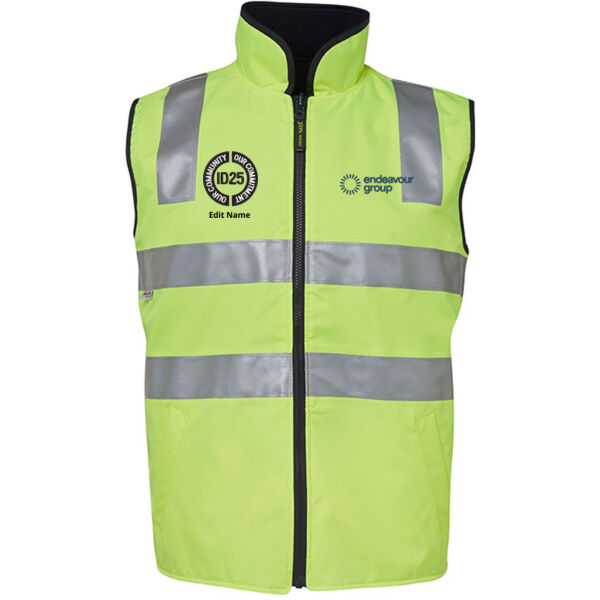 Reversible Safety Vest Endeavour Group ID Name Thumbnail