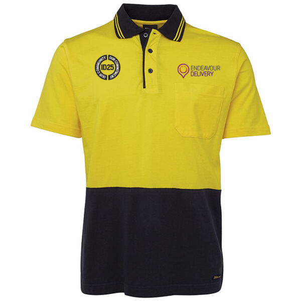 Nexday Hi Vis Cotton Polo Thumbnail