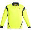 Syzmik Hi Vis Aztec Long Sleeve Polo Thumbnail