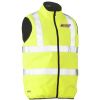 Bisley Taped Hi Vis Reversible Puffer Vest Thumbnail