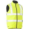 Bisley Taped Hi Vis Reversible Puffer Vest Thumbnail