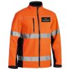 Bisley Hi Vis 3M Taped Soft Shell Jacket Thumbnail